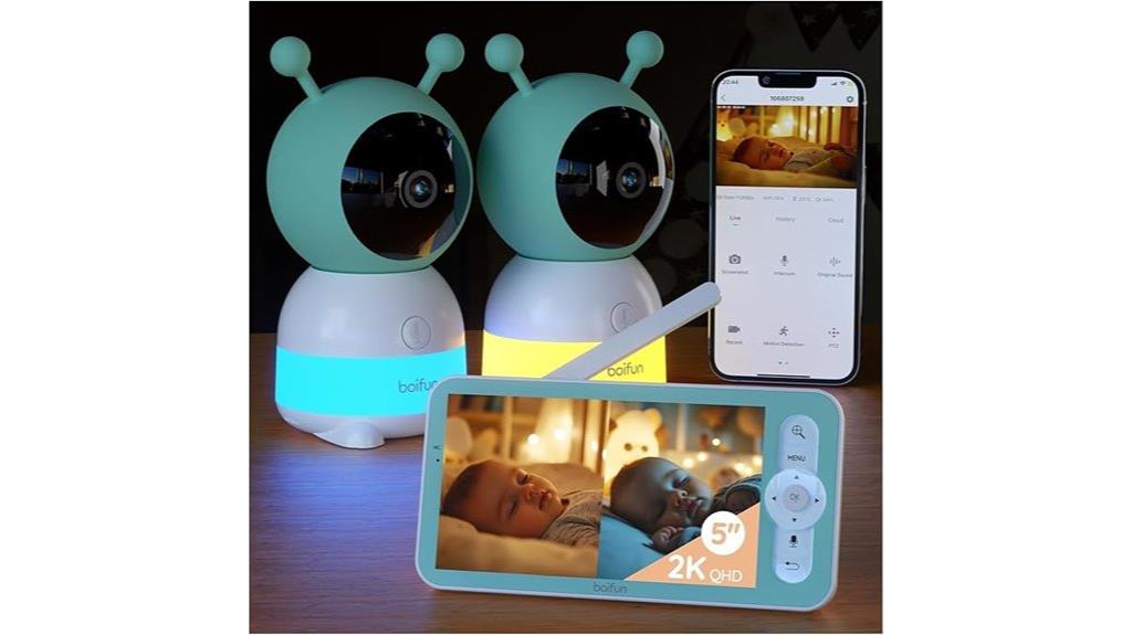 dual camera baby monitor