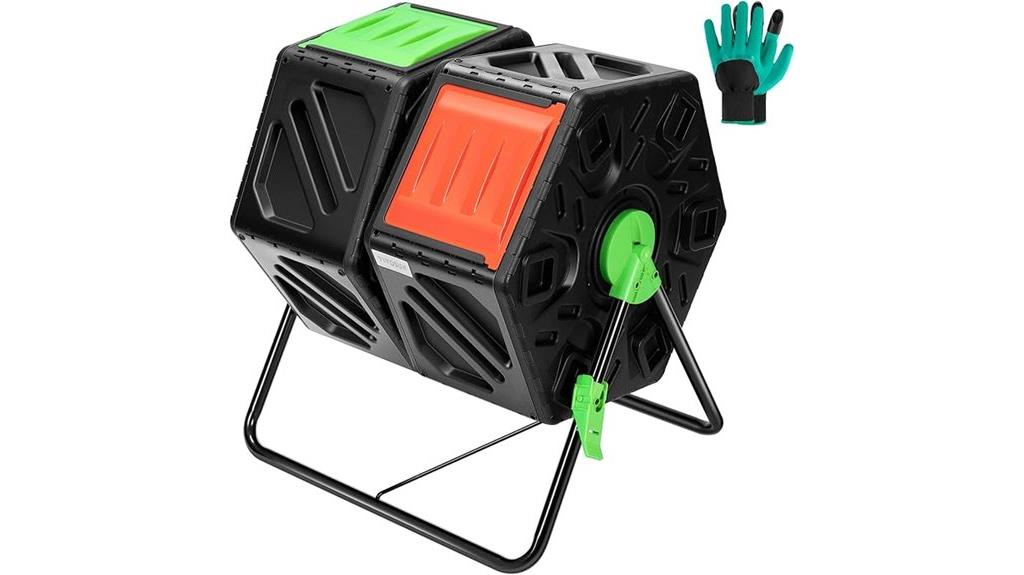 dual chamber composting system