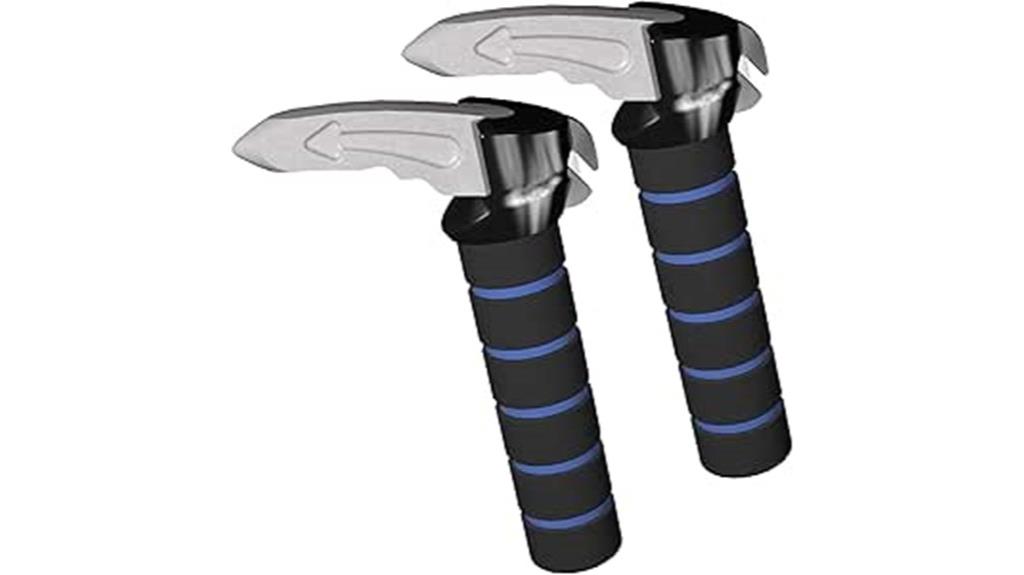 dual elderly car handles