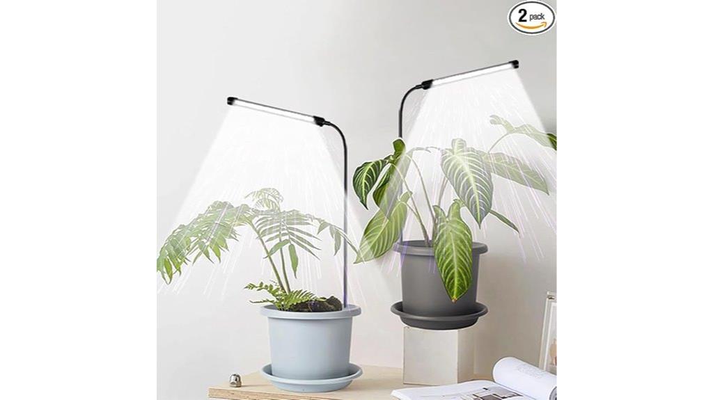 dual full spectrum grow lights