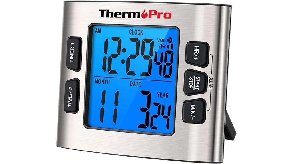 dual timer kitchen device