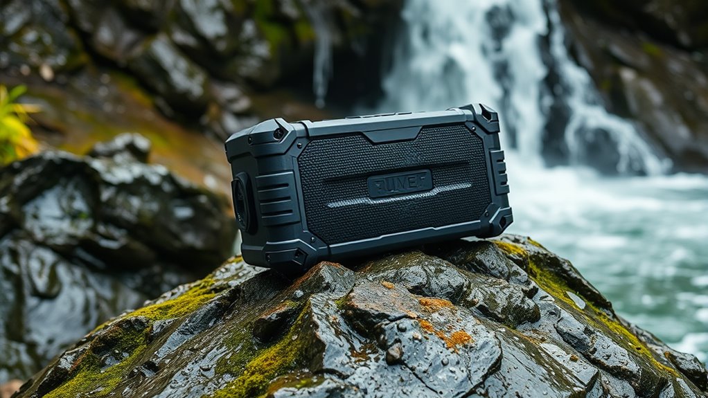 durability waterproof battery sound