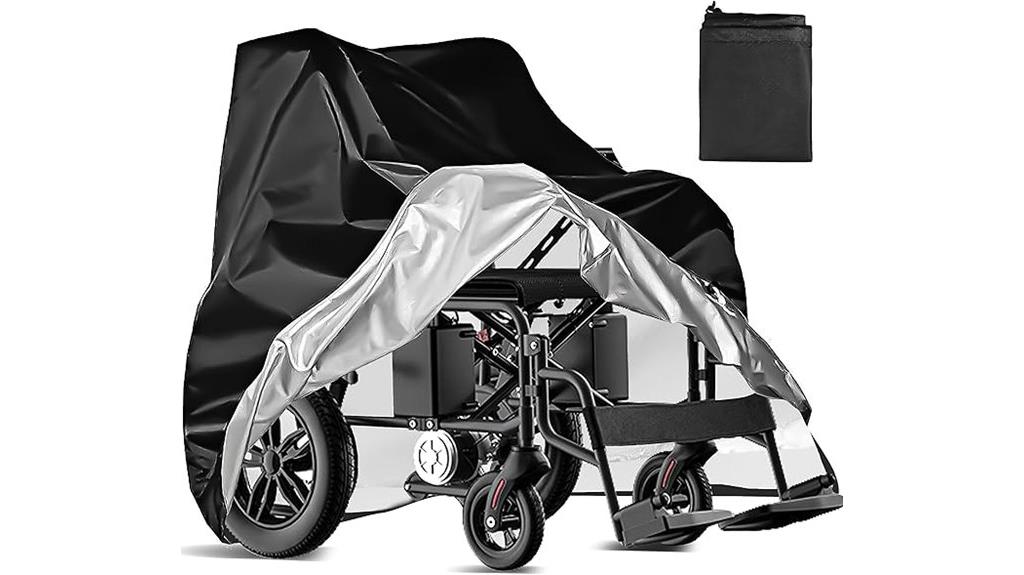 durable waterproof wheelchair cover