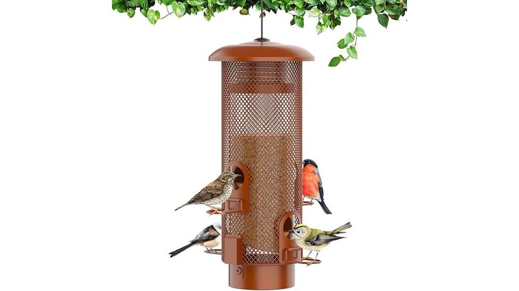 durable weatherproof bird feeder