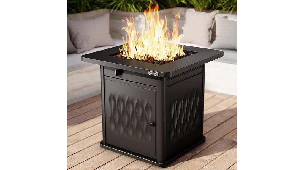 east oak propane firepit