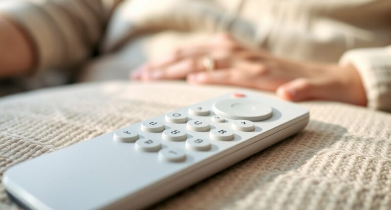 easy to use senior remote controls