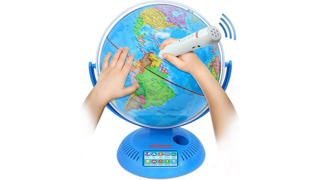 educational interactive globe toy
