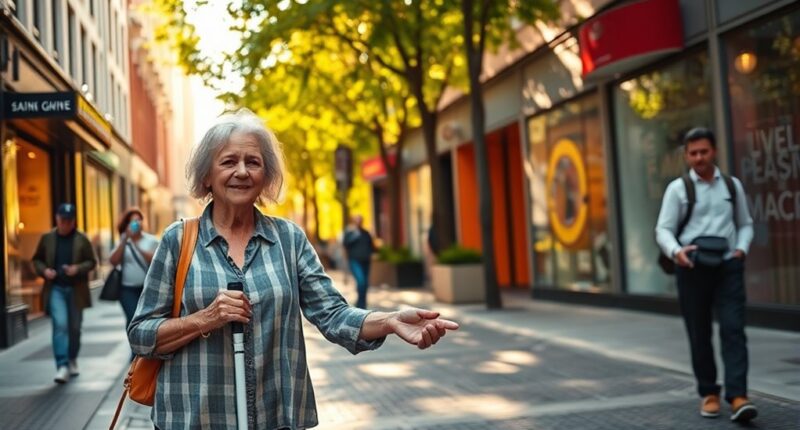 effective communication with visually impaired