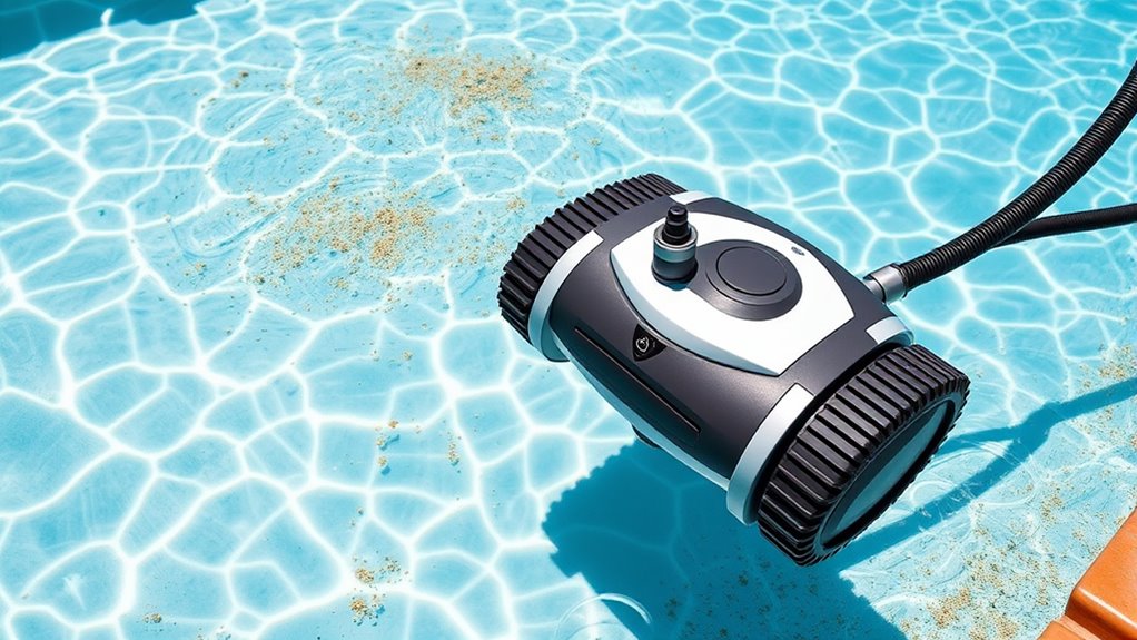 effective sand dirt suction