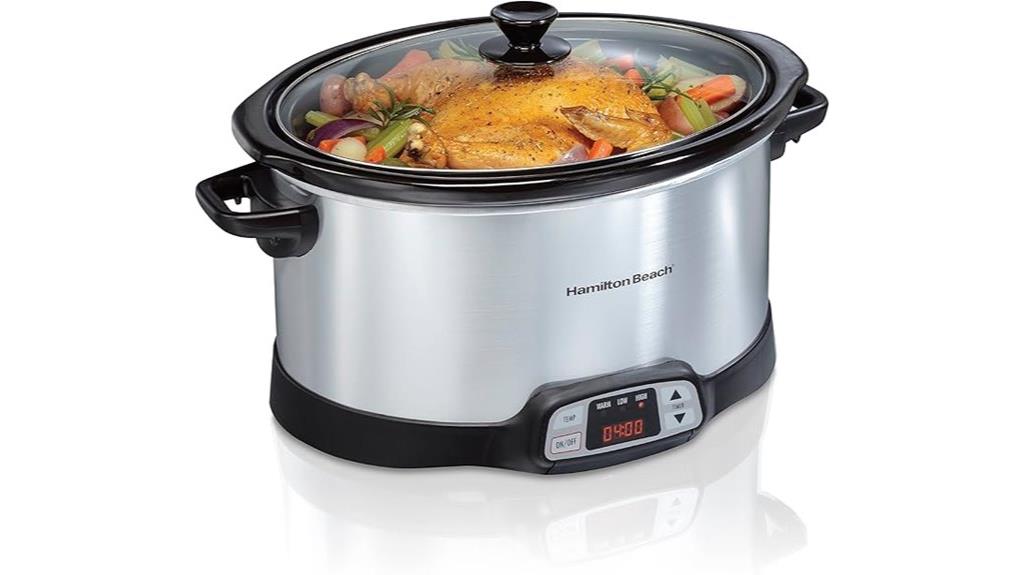 eight quart programmable slow cooker