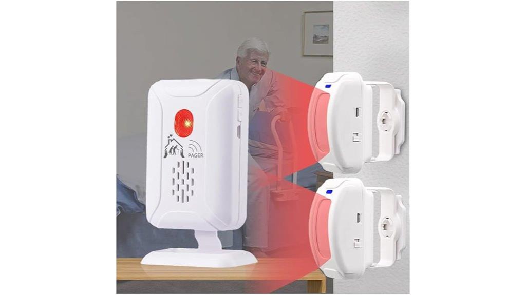 elderly bed fall alarm