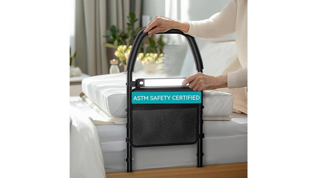 elderly bed rail safety