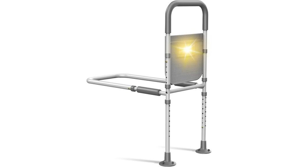 elderly bed safety rails
