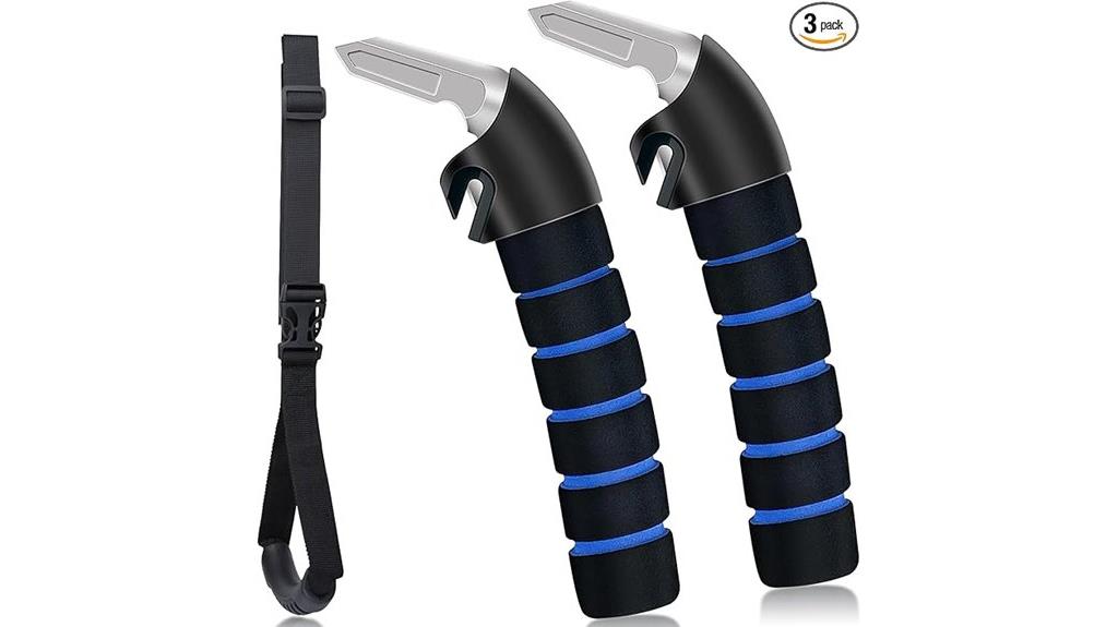 elderly blue handle assist