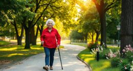 elderly health daily walks
