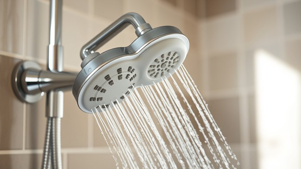 elderly shower head features