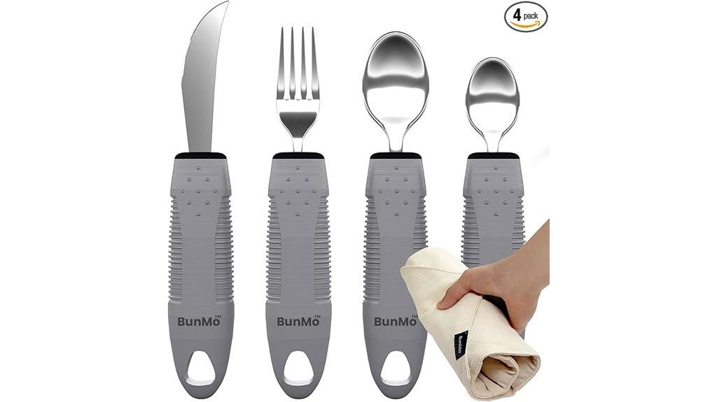 elderly travel utensil set