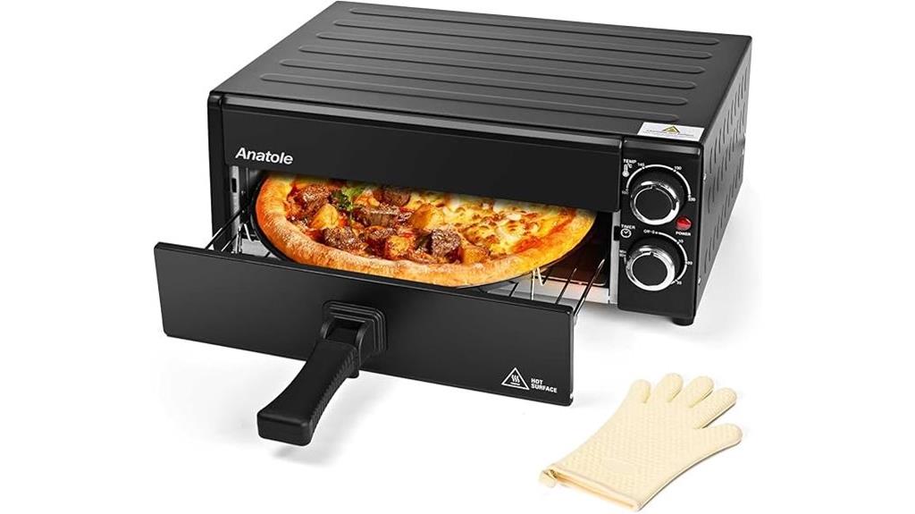 electric 12 inch pizza oven
