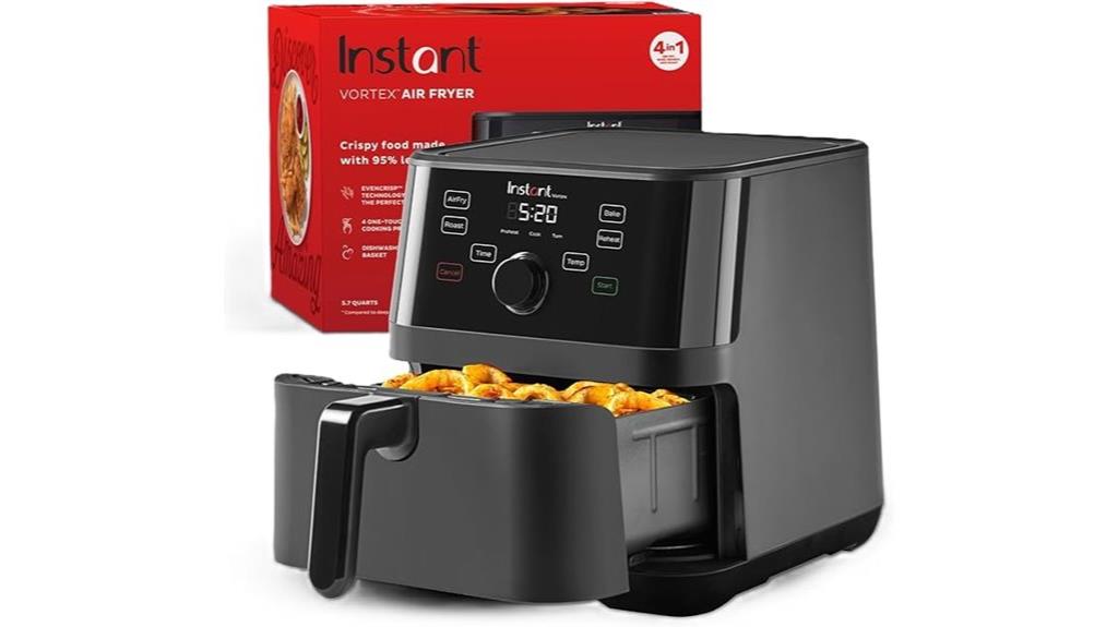 electric air fryer 5 7qt