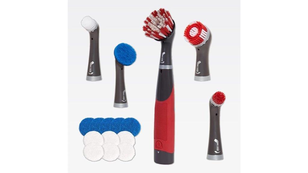 electric cleaning brush set
