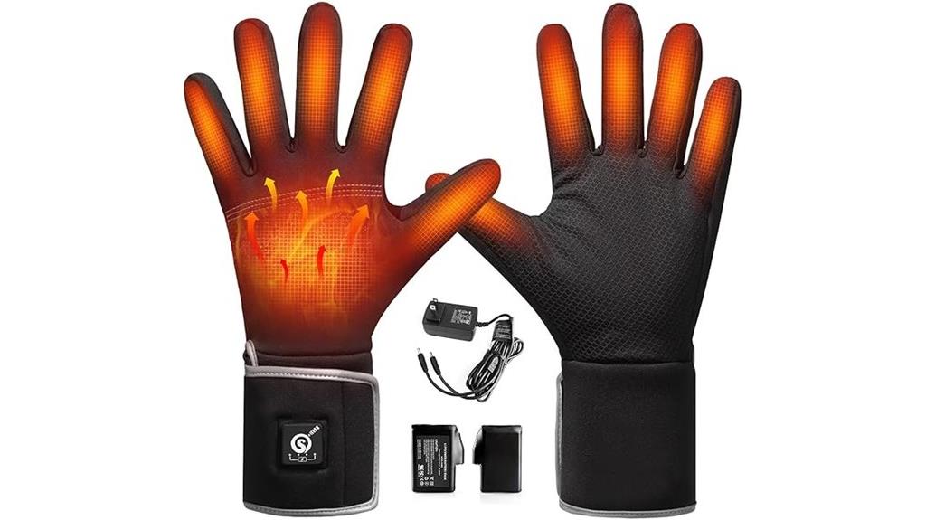 electric gloves with heating