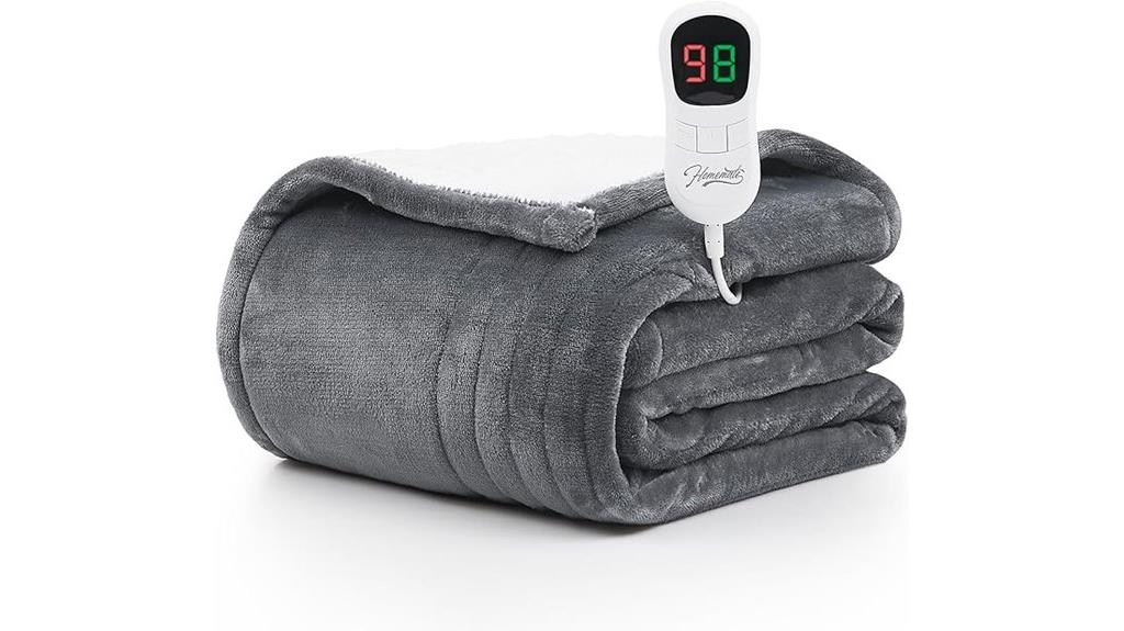 electric heated throw blanket