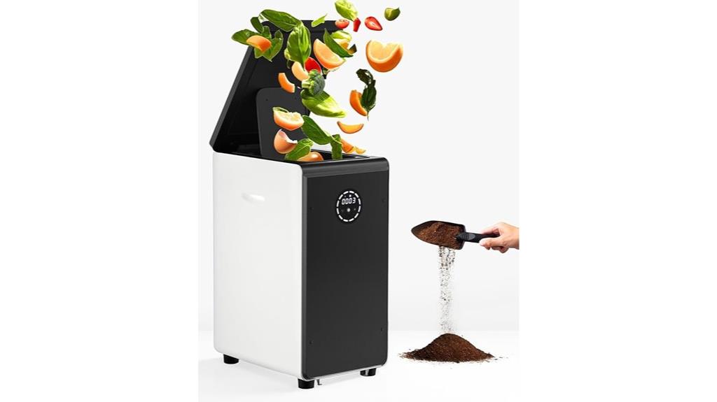 electric kitchen compost bin