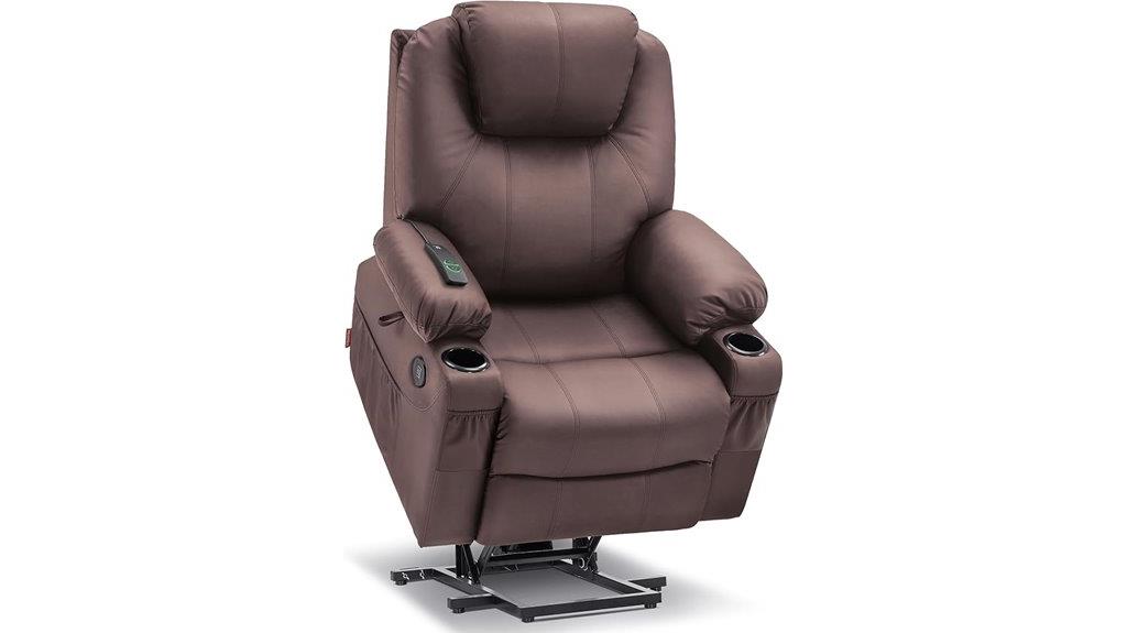 electric recliner with massage