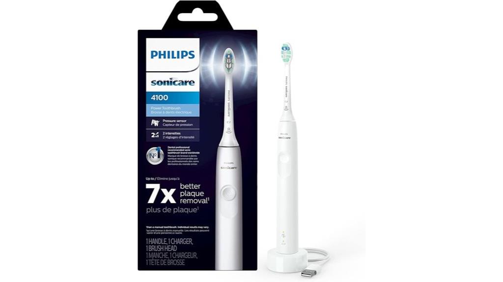 electric toothbrush rechargeable sonicare 4100
