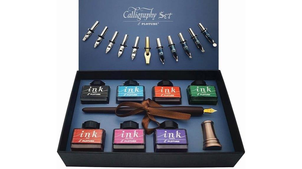 elegant calligraphy supplies set