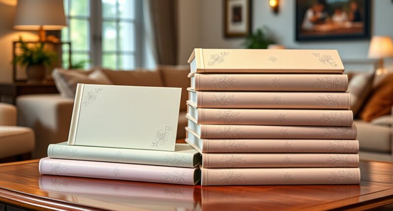elegant senior friendly photo albums