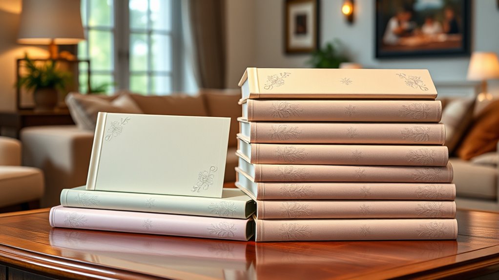 elegant senior friendly photo albums