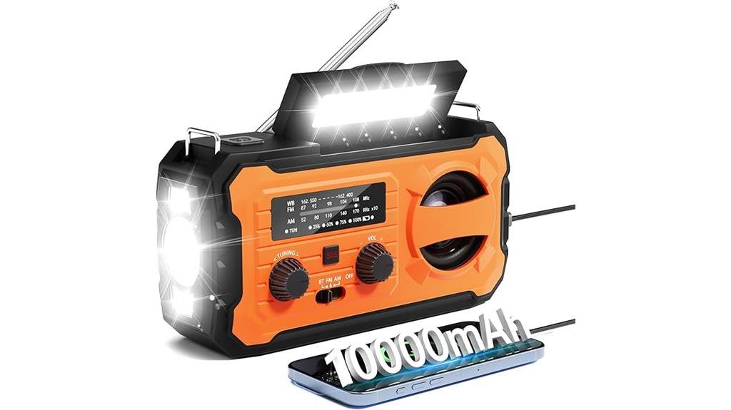 emergency radio with power bank