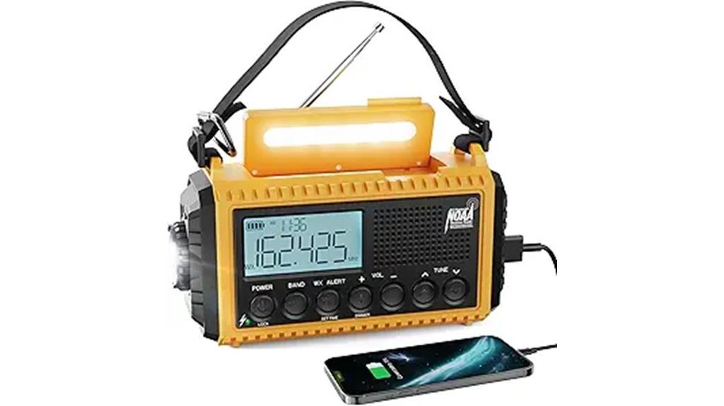 emergency radio with power bank