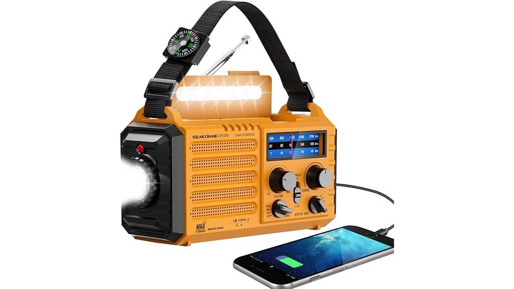 emergency solar weather radio