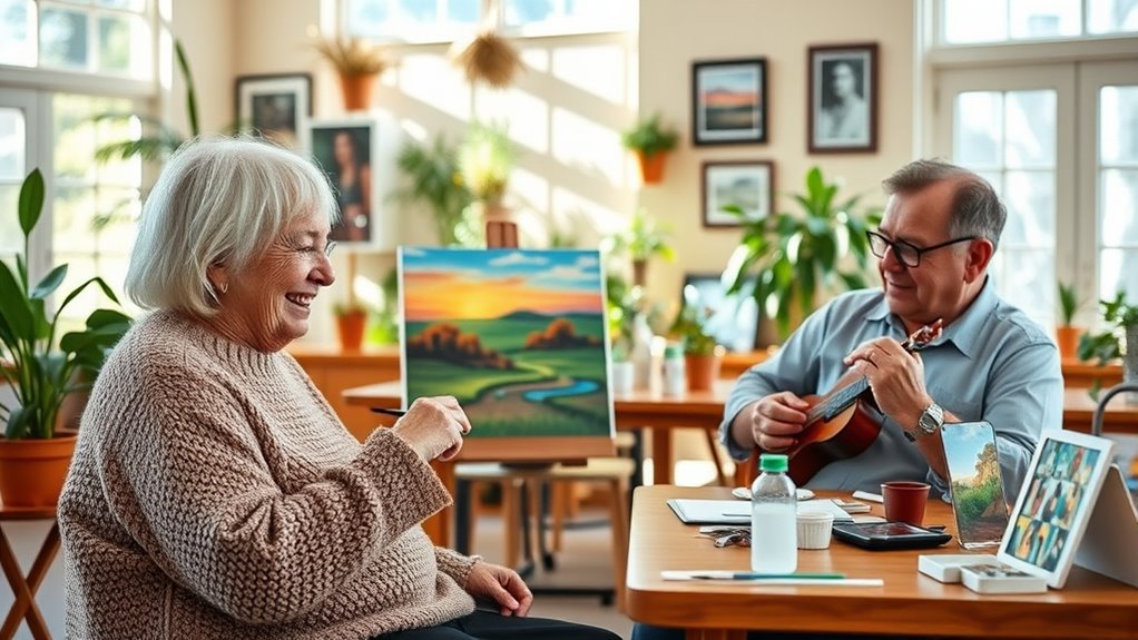 encourage hobbies and engagement