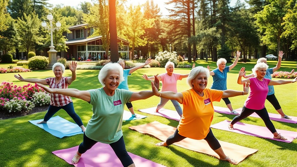 encourage regular gentle outdoor activity