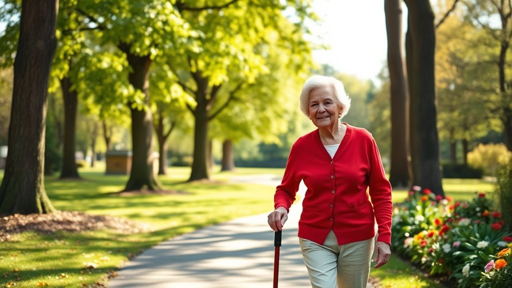 enhance balance through walking