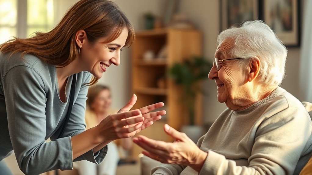 enhance dementia communication nonverbally