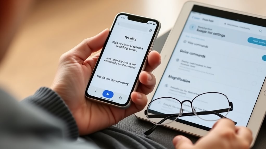 enhance usability with assistive technologies