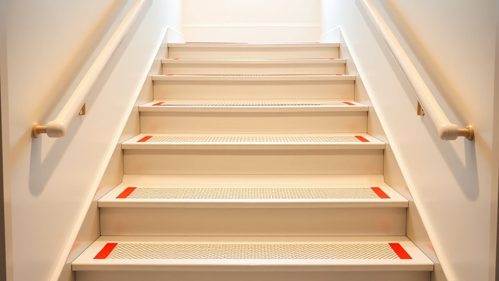 ensure safe stairway access