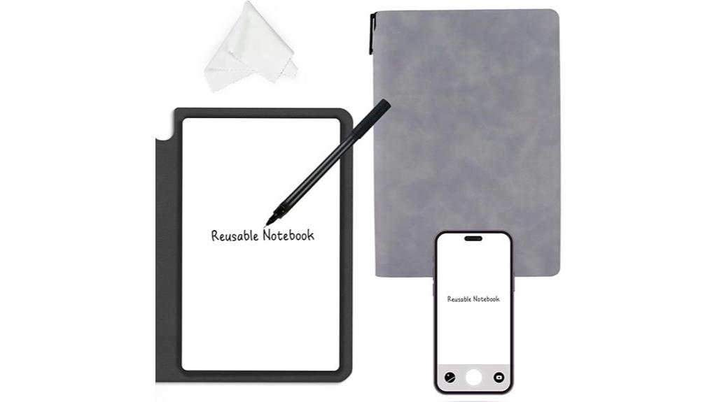 erasable whiteboard notebook a5