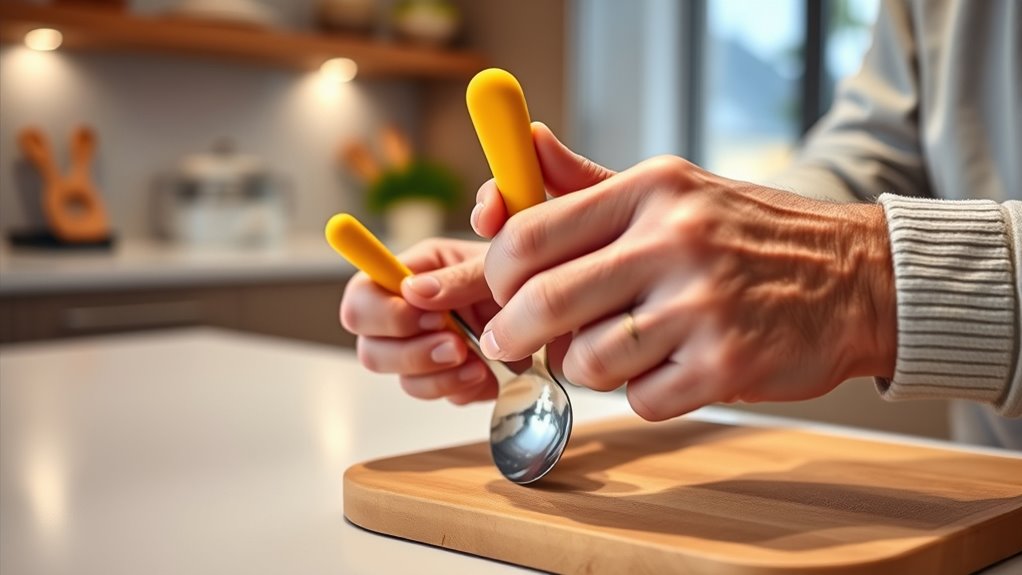 ergonomic comfortable safe cooking