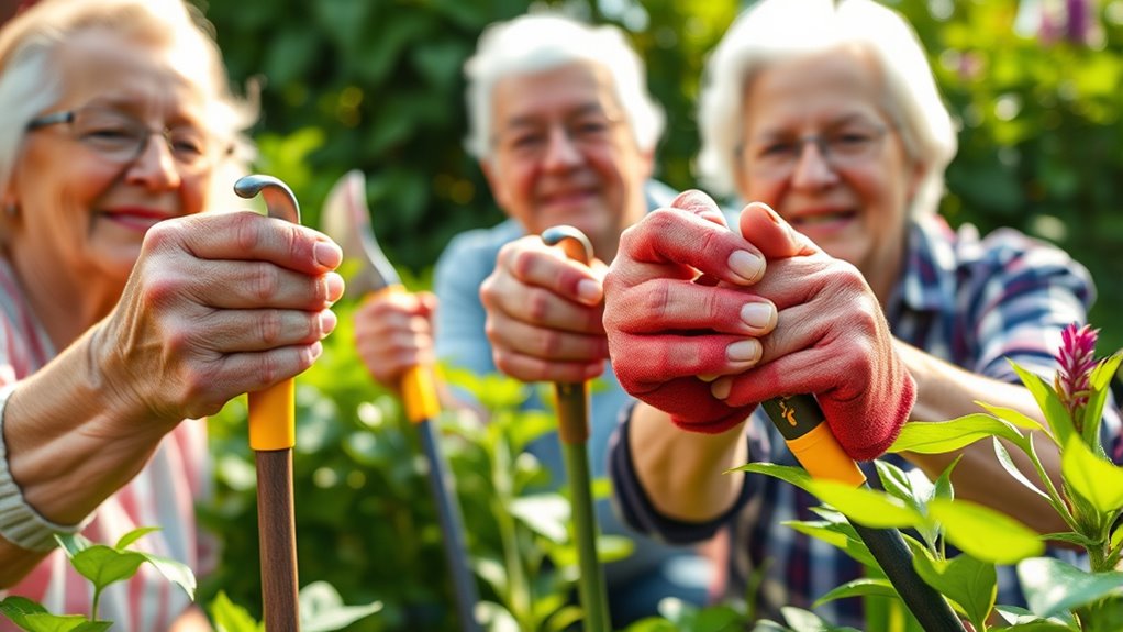 ergonomic lightweight gardening tools
