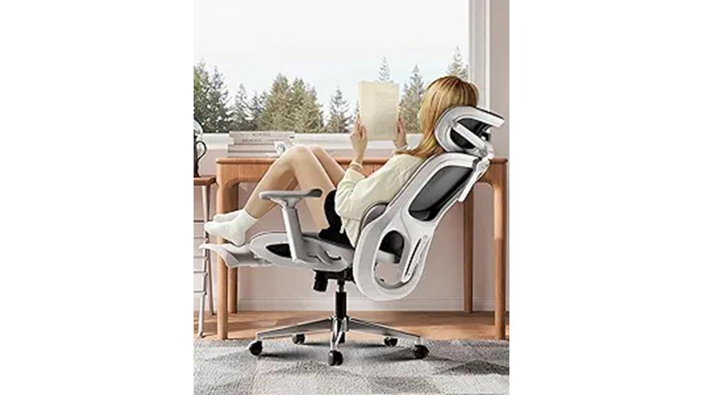 ergonomic lumbar office chair