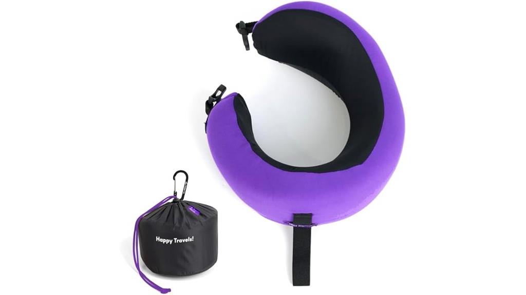 ergonomic memory foam pillow