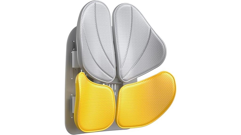 ergonomic office lumbar pillow