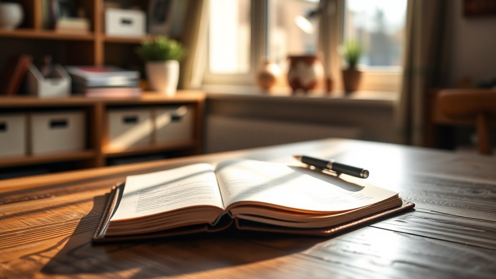 establish a consistent journaling routine