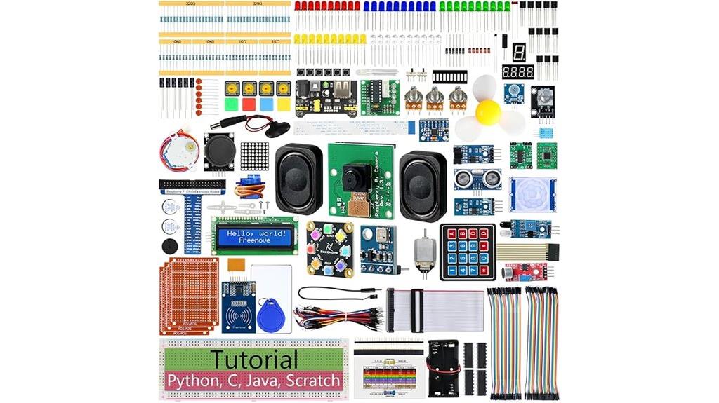 extensive raspberry pi kit