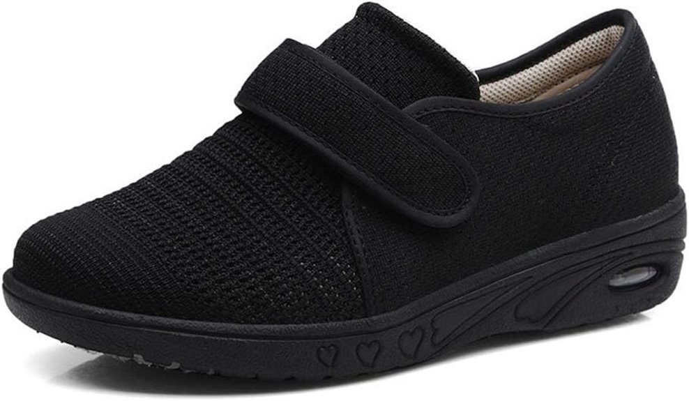 extra wide adjustable shoes